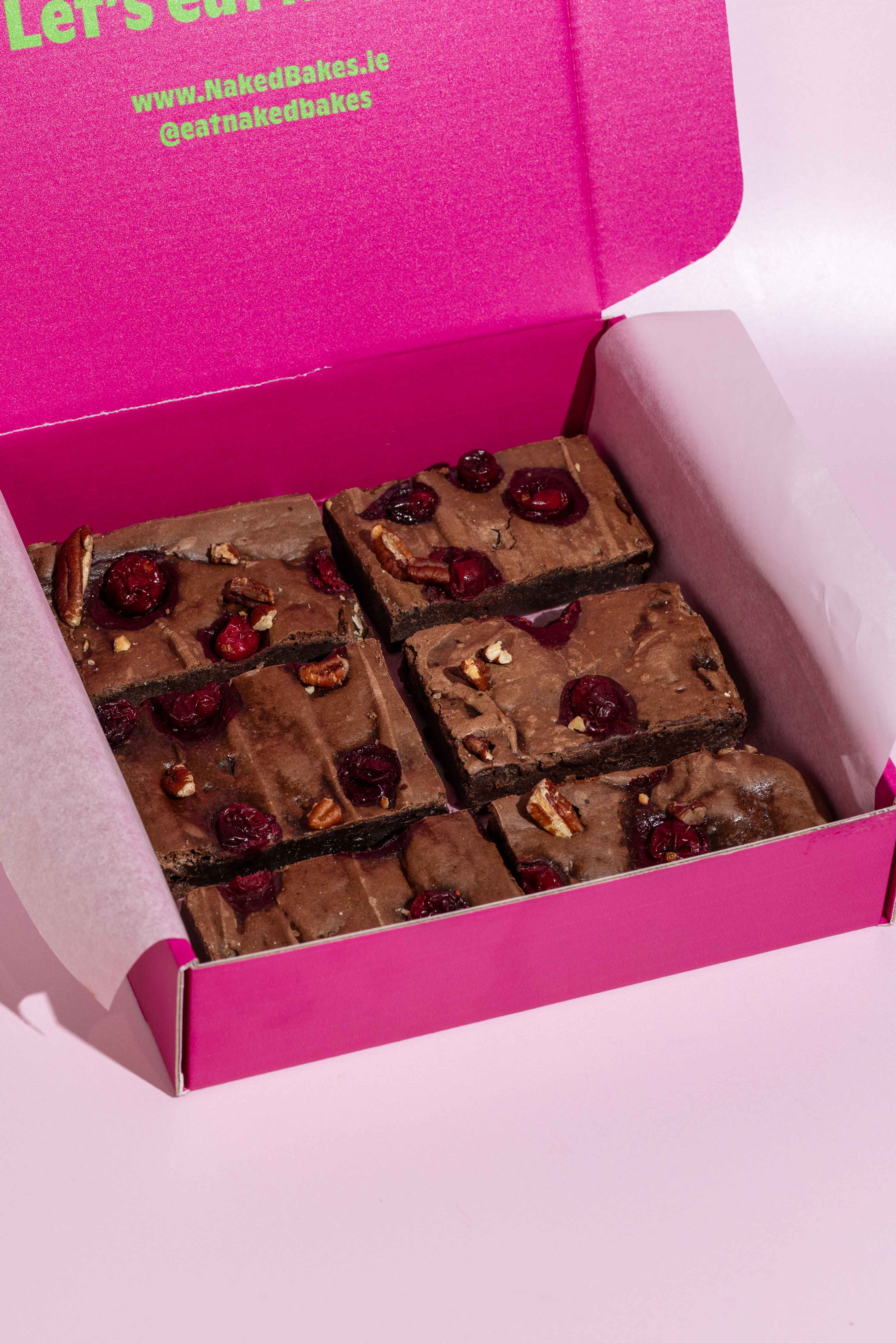 Cranberry & Pecan Brownies