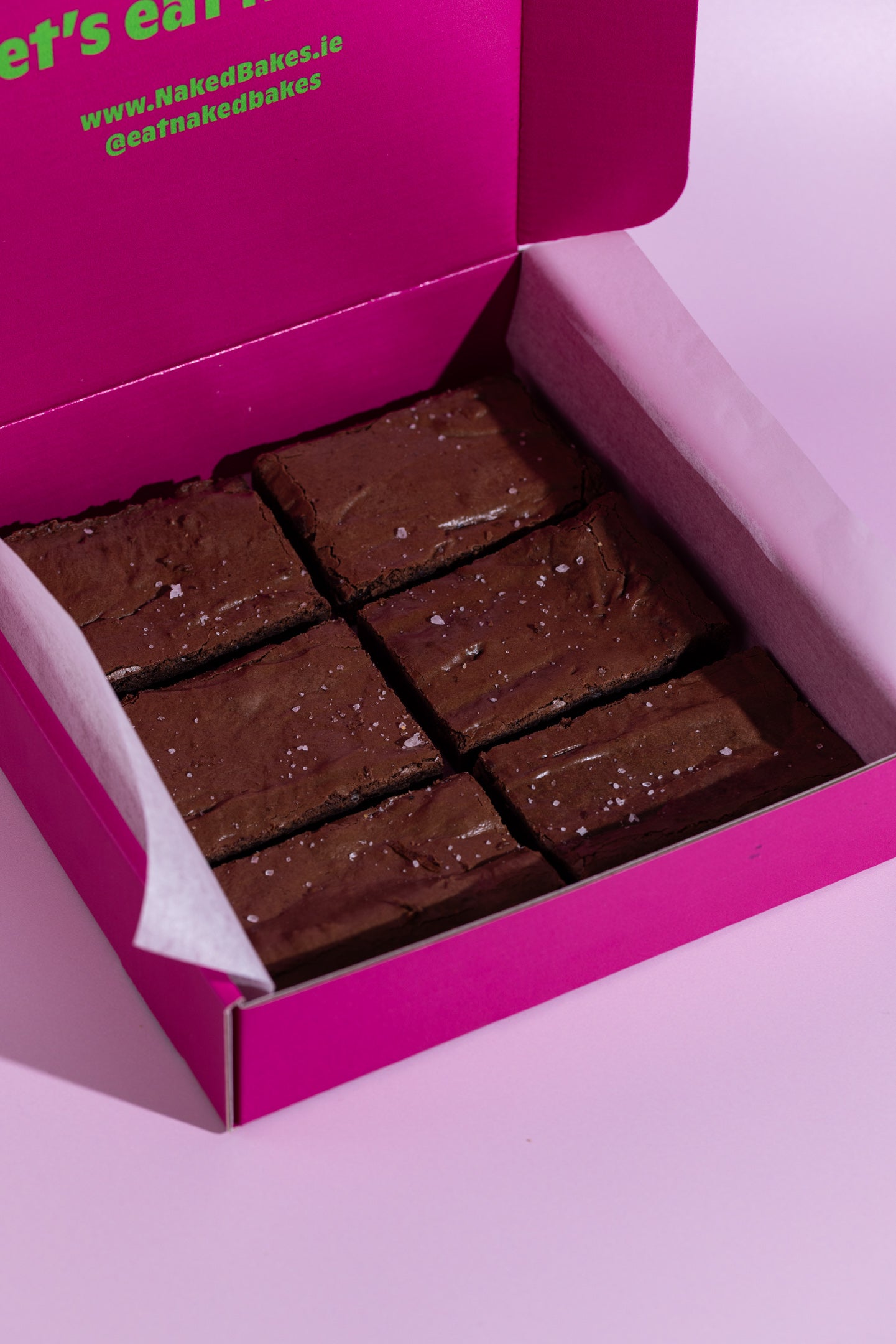 Salted Fudge Brownies