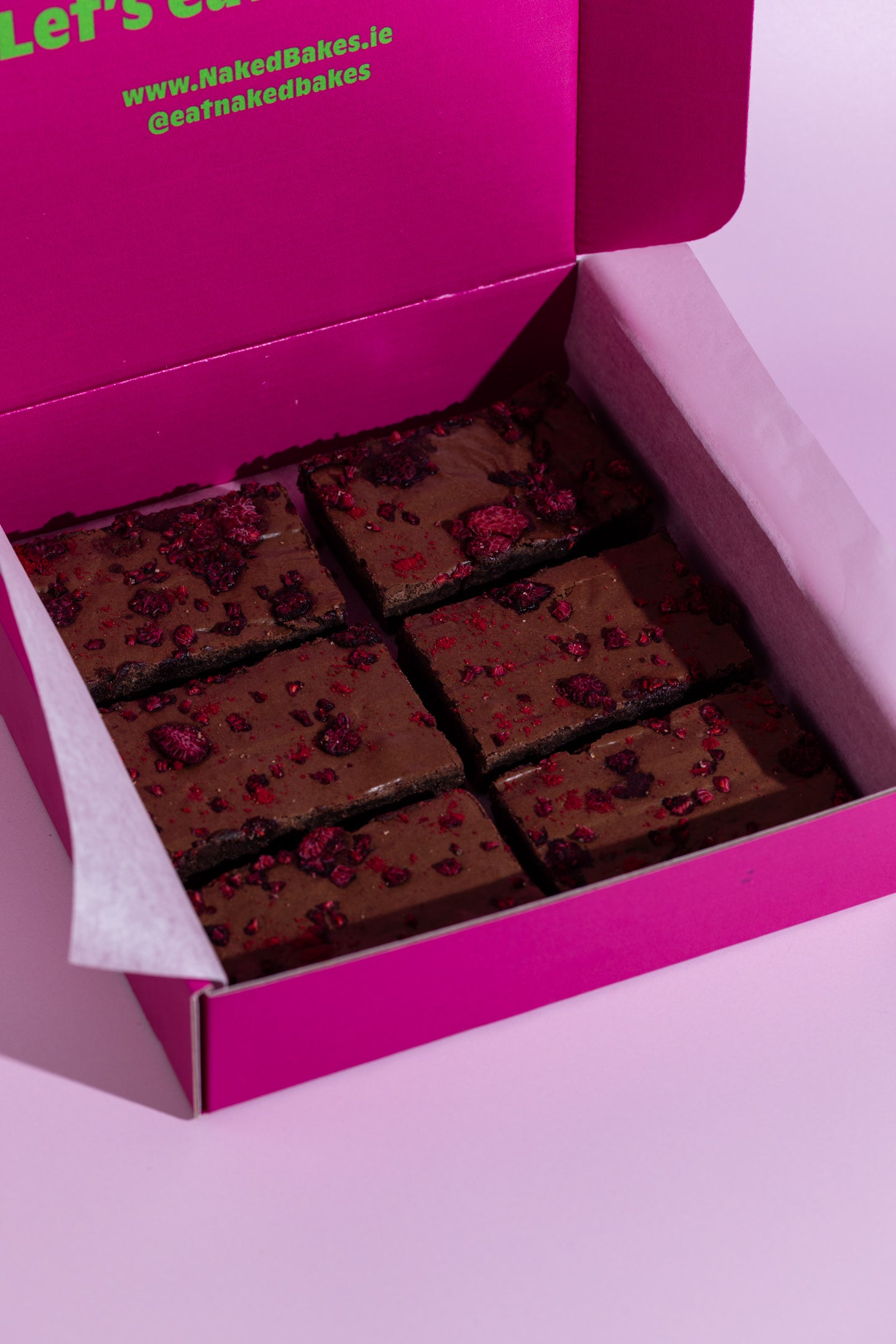 Raspberry Fudge Brownies