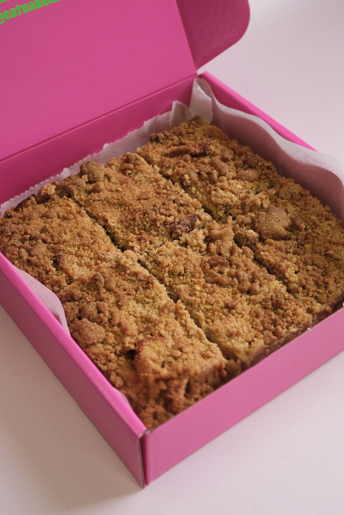 vegan apple crumble Ireland