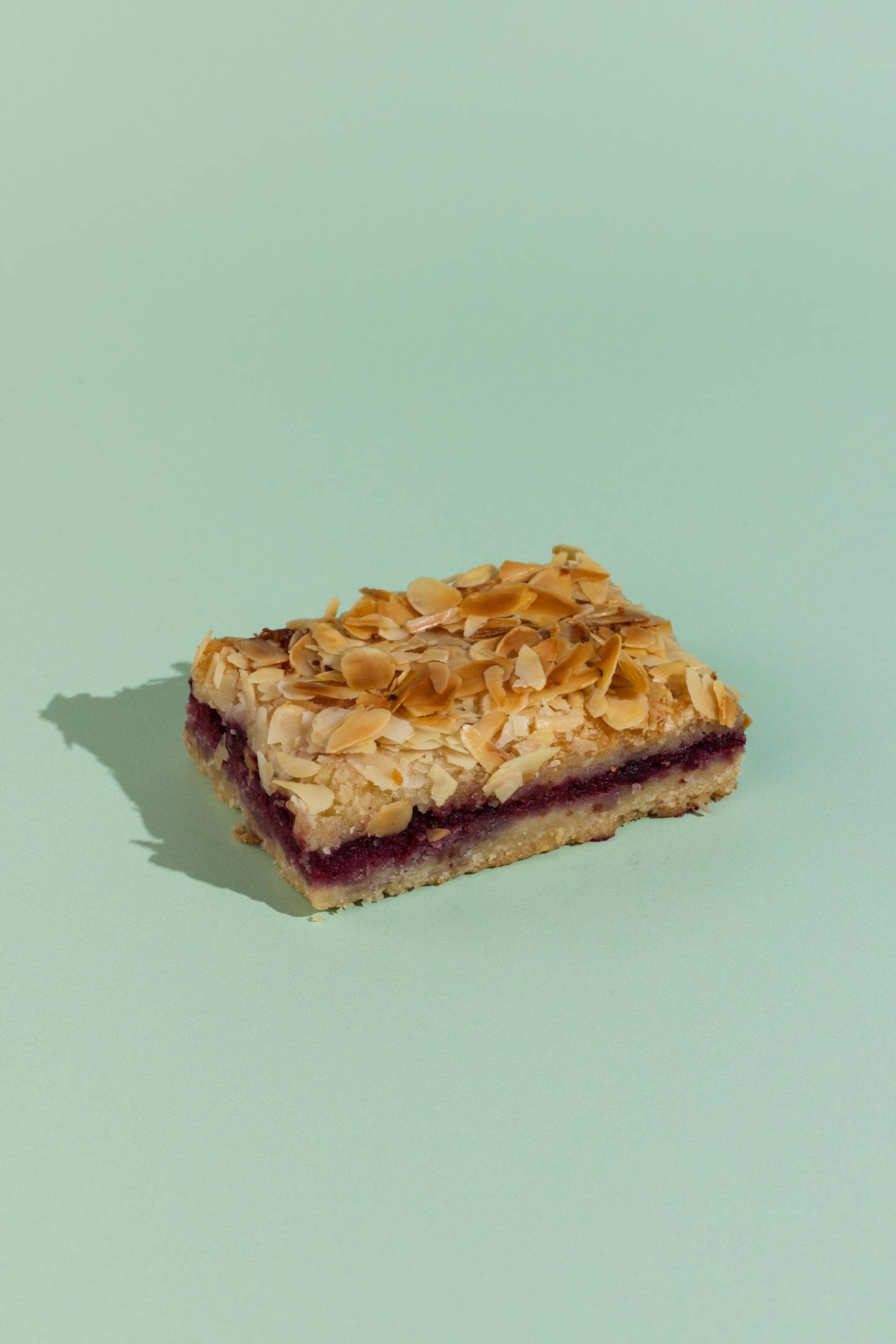 Cherry Bakewell Slice