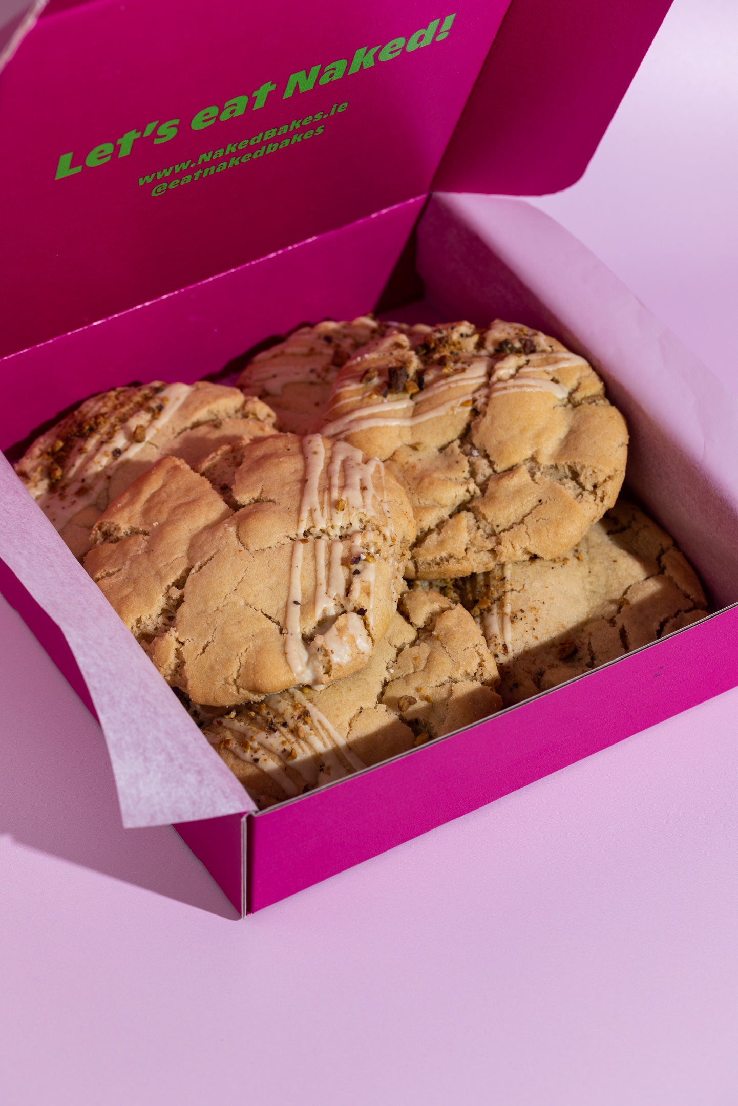 vegan pistachio cookies Ireland